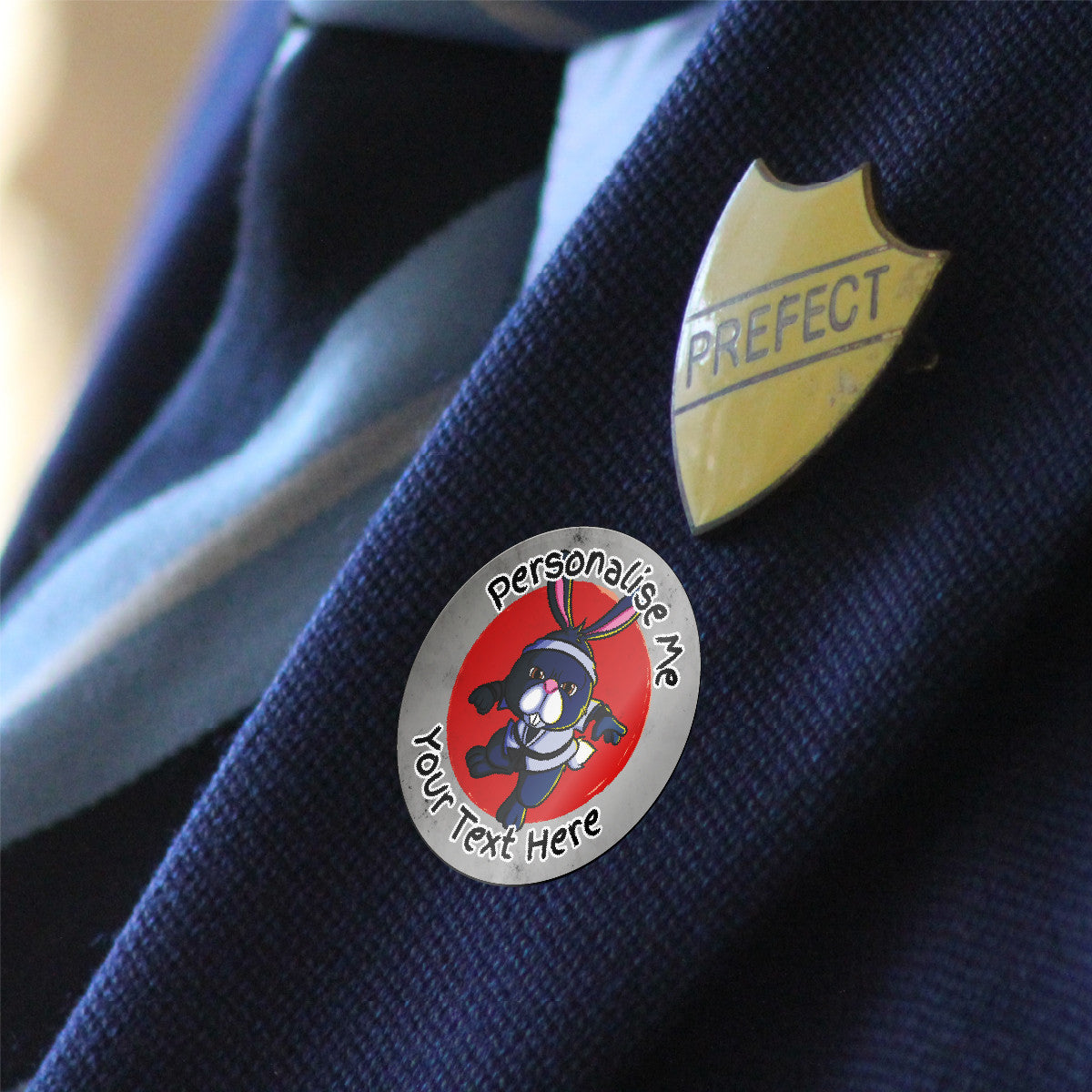 144 Ninja Animal Karate Personalised 30mm Reward Stickers for Football Clubs, schools