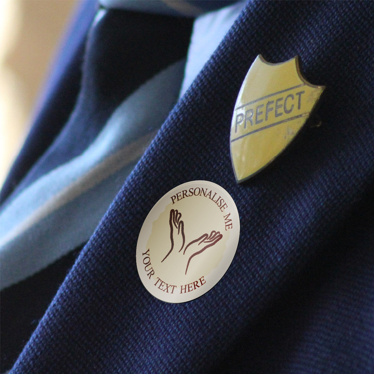 144 Hands Personalised 30mm Reward Stickers for School Teachers