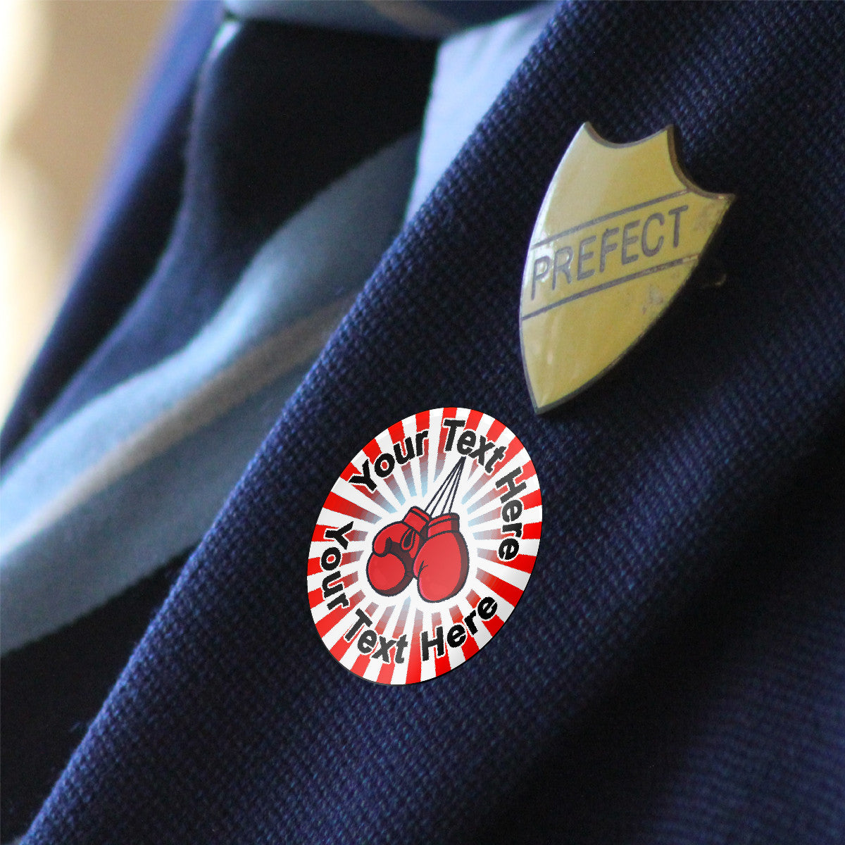 144 Boxing Personalised 30mm Stickers - Rewards for teachers, schools, parents, boxing academies