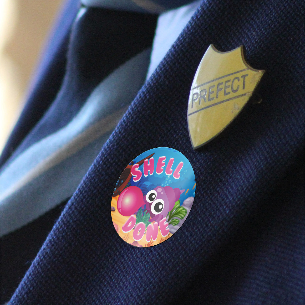 Sticker Stocker - 120 Bubble gum Buddies 30mm Scented Reward Stickers for Teachers, Parents and Party Bags