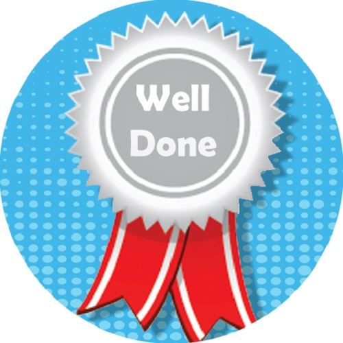 144 Sports Day Rosettes 1st 2nd 3rd 30mm Reward Stickers for Teachers, Parents and Schools