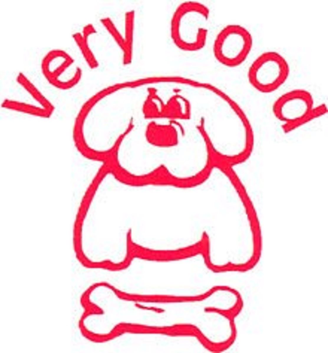 Very Good - Self inking teacher reward xstamper xclamations stamp