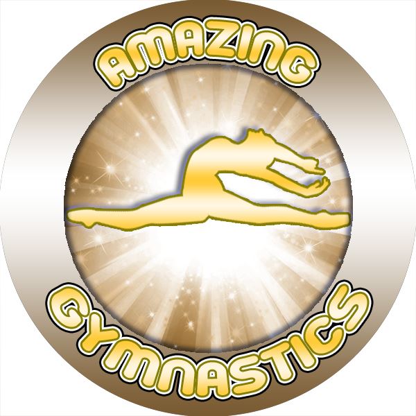 144 Gymnastics Rewards 30mm Stickers for Teachers, Parents and Party Bags