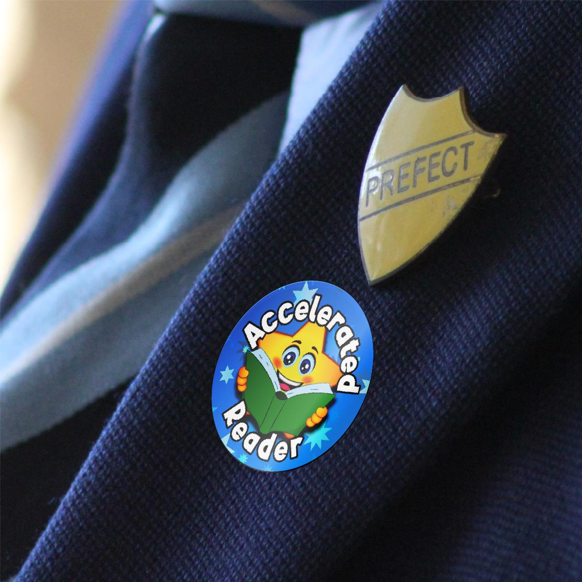 144 Accelerated Reader Reward Stickers 30mm Reading Reward Stickers for Teachers or Parents