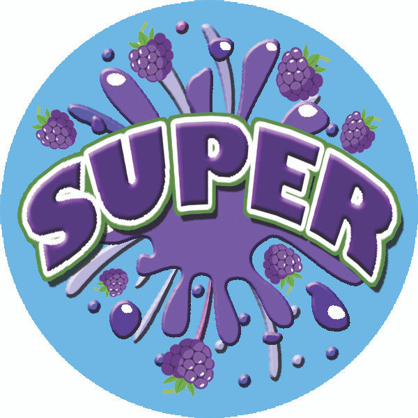 Sticker Stocker - 120 Mixed Berry Burst Praise Words 30mm Scented Reward Stickers for Teachers, Parents and Party Bags