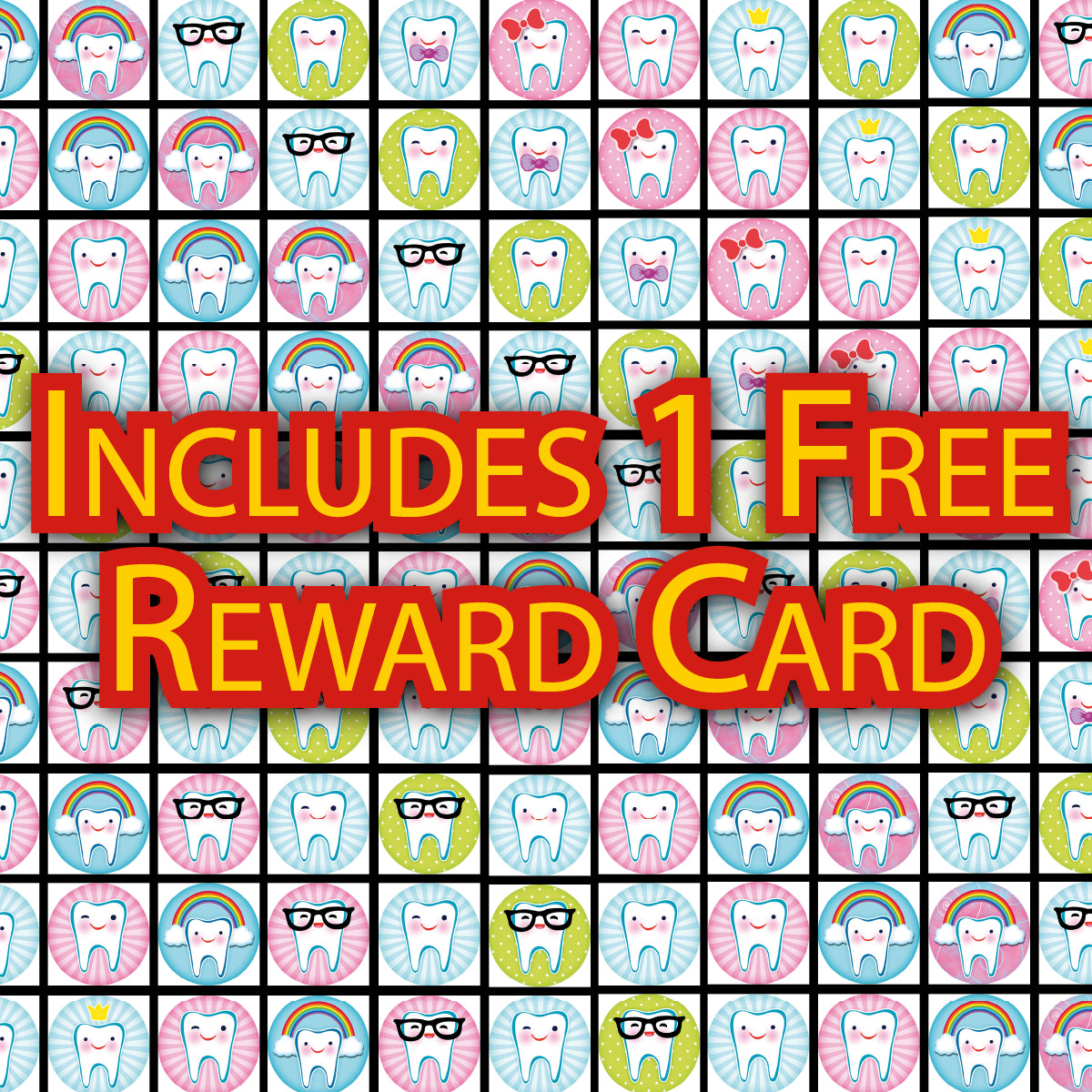 900 Mini Teeth Planner Dots 10mm Spot Stickers for Teachers Planners Parents Dentists