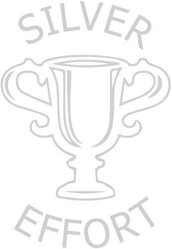 Silver Effort - Self inking teacher reward xstamper xclamations stamp