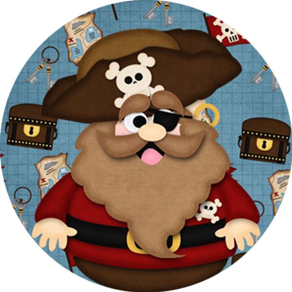 144 Pirate Adventure 30mm Children's Reward Stickers for Teachers or Parents