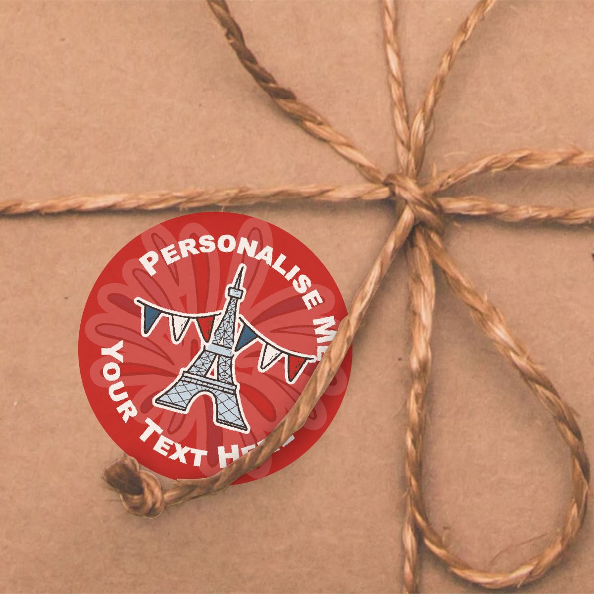 144 Colourful French Personalised 30mm Reward Stickers for School Teachers, Parents and Nursery