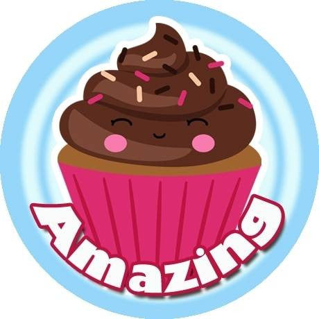 Sticker Stocker 120 Chocolate Praise Words 30mm Scented Reward Stickers for Teachers, Parents and Party Bags