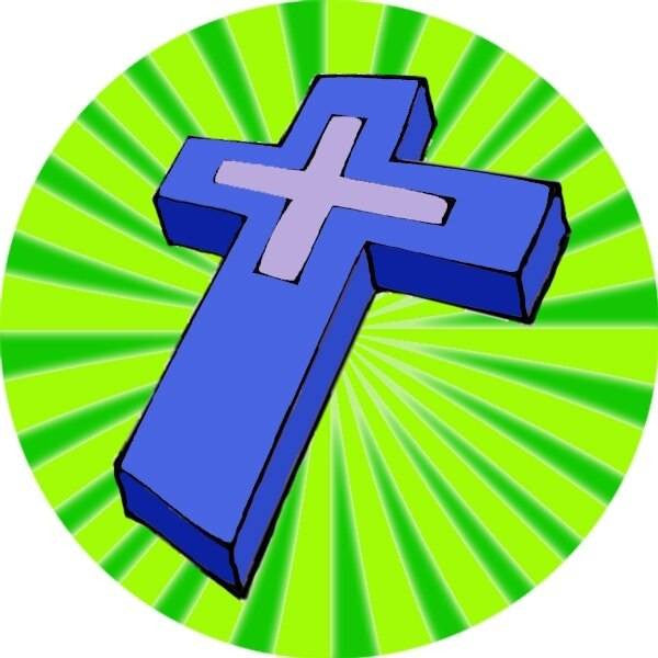 Sticker Stocker 144 Bibles and Crosses 30mm Childrens Xmas Reward Stickers for Teachers or Parents