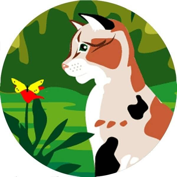Sticker Stocker 144 Cats and Kittens 30mm Reward Stickers for Teachers, Parents and Party Bags