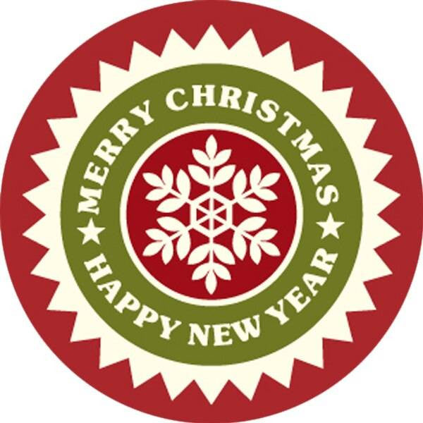 Sticker Stocker 144 Christmas Tidings 30mm Childrens Xmas Reward Stickers for Teachers or Parents