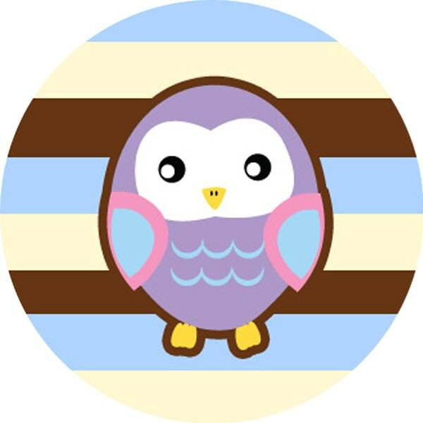 Sticker Stocker 144 Colourful Owls 30mm Reward Stickers for Teachers, Parents and Party Bags