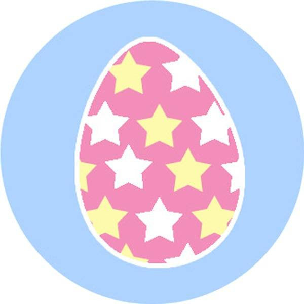 Sticker Stocker 144 Easter Eggs 30mm Reward Stickers for Teachers, Parents and Spring Party Bags
