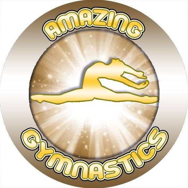 Sticker Stocker 144 Gymnastics Rewards 30mm Stickers for Teachers, Parents and Party Bags
