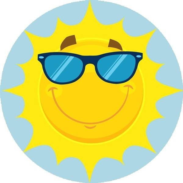 Sticker Stocker 144 Happy Sun 30mm Reward Stickers for Teachers, Parents and Party Bags
