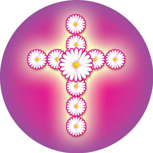 Sticker Stocker 144 I Believe in Jesus 30mm Round Childrens Christian Reward Stickers - Teachers or Parents