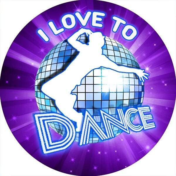 Sticker Stocker 144 I Love to Dance 30mm Reward Stickers for Teachers, Parents and Party Bags