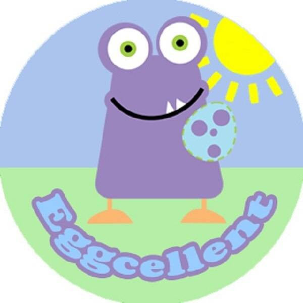Sticker Stocker 144 Monster Easter Praise Words 30mm Round Childrens Reward Stickers for Teachers, Parents
