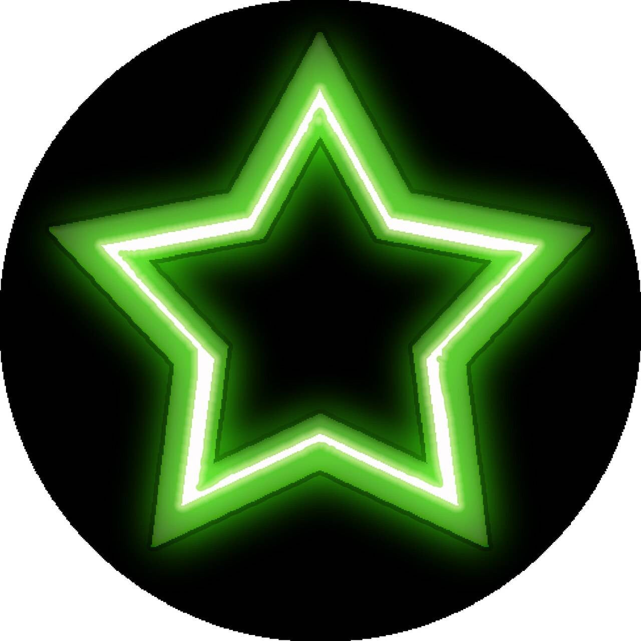 Sticker Stocker 144 Neon Stars 30mm Round Childrens Reward Stickers for Teachers, Parents and Party Bags
