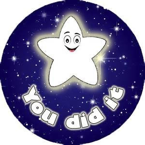 Sticker Stocker 144 Night Star Praise Words 30mm Childrens Reward Stickers for Teachers or Parents