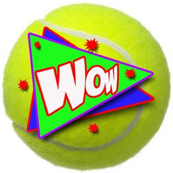 Sticker Stocker 144 Tennis Praise Words 30mm Reward Stickers for Teachers, Parents and Party Bags