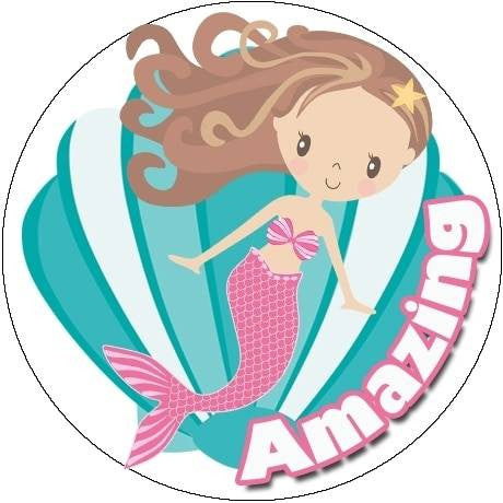 Sticker Stocker 234 Mermaid Praise Words 30mm Reward Stickers for School Teachers, Parents and Nursery