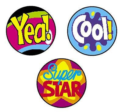Trend Enterprises Inc 800 Cool Words superSpots reward Stickers