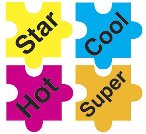Trend Enterprises Inc 800 Puzzle Praisers superShapes chart reward Stickers