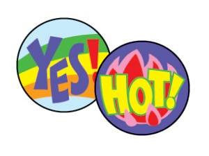 Trend Enterprises Inc 800 Super Words superSpots mini reward Stickers