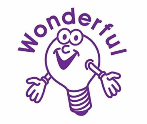 Trend Enterprises Inc Wonderful - Self inking teacher reward xstamper xclamations stamp