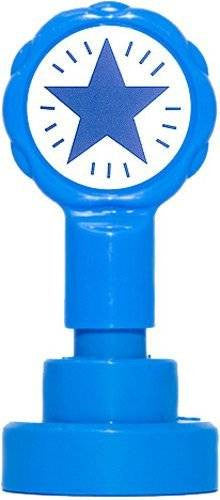 XStamper Blue Star - Self inking teacher reward xstamper xclamations stamp