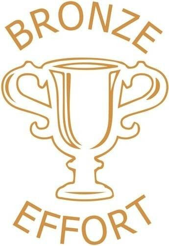 XStamper Bronze Effort - Self inking teacher reward xstamper xclamations stamp