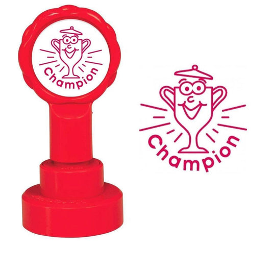 XStamper Champion - Self inking teacher reward xstamper xclamations stamp