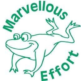 XStamper Marvellous Effort - Self inking teacher reward xstamper xclamations stamp
