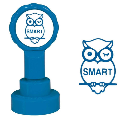 XStamper Smart Owl - Self inking teacher reward xstamper xclamations stamp