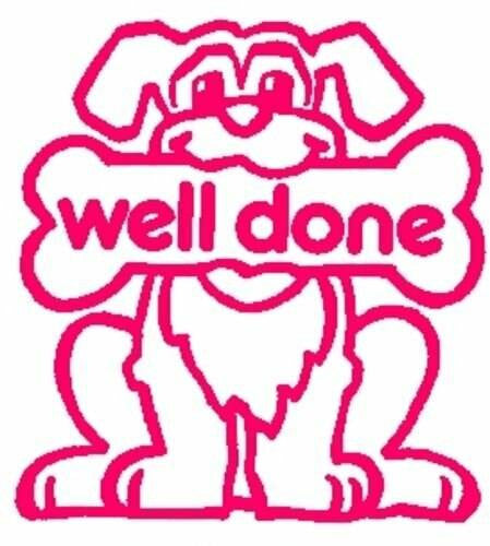 XStamper Well Done - Self inking teacher reward xstamper xclamations stamp
