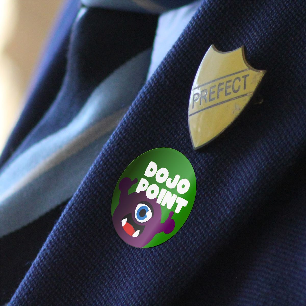 144 DoJo Points - 30mm - Glossy Reward Stickers for Teachers & Parents