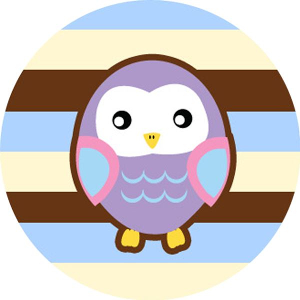 144 Colourful Owls 30mm Reward Stickers for Teachers, Parents and Party Bags