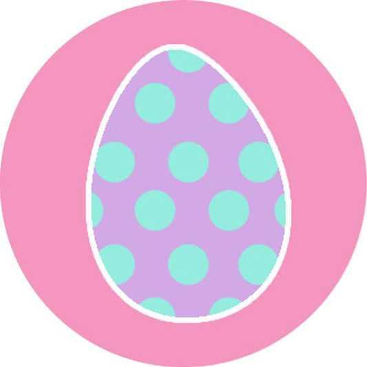 144 Easter Eggs 30mm Reward Stickers for Teachers, Parents and Spring Party Bags
