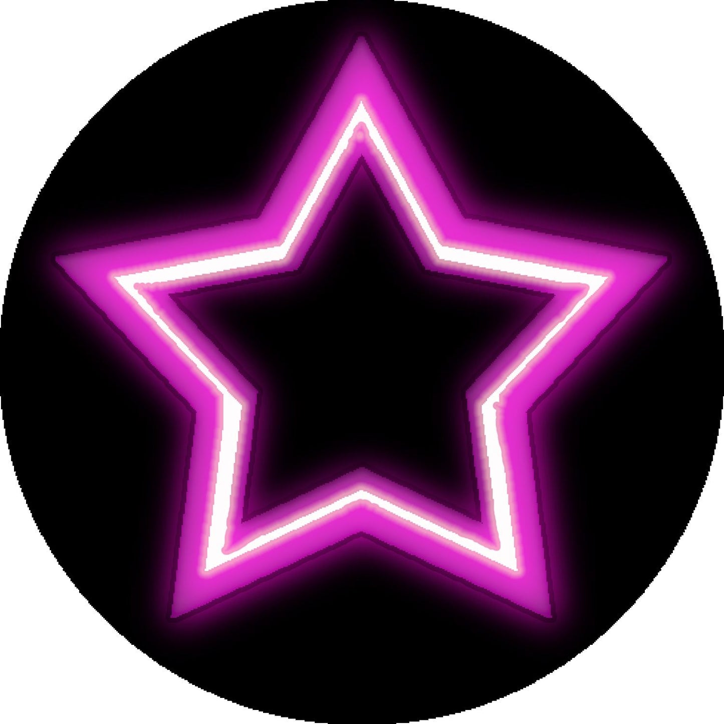 144 Neon Stars 30mm Round Children's Reward Stickers for Teachers, Parents and Party Bags