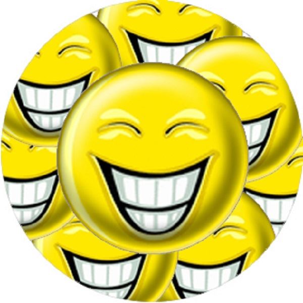 144 Smileys 30mm Children's Reward Yellow Smile Stickers for Teachers or Parents