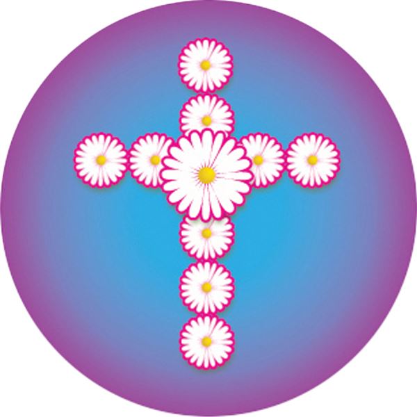 144 I Believe in Jesus 30mm Round Children's Christian Reward Stickers - Teachers or Parents