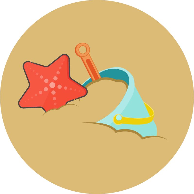 144 Happy Holiday 30mm Stickers for School Teachers, Parents and Nursery