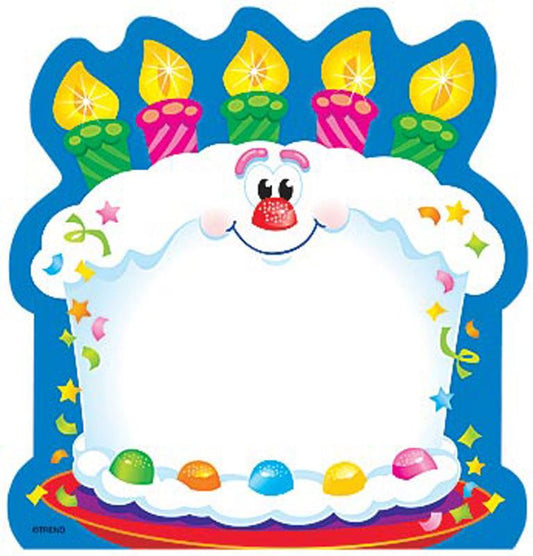 Bright Birthday Themed Kids Fun Note Pad