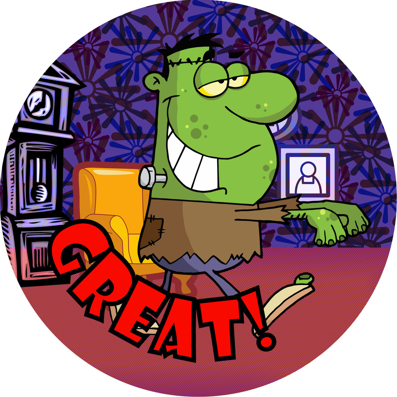 Sticker Stocker 144 Halloween Praise Words (Pack 2) 30mm Round Children's Reward Stickers for Teachers or Parents