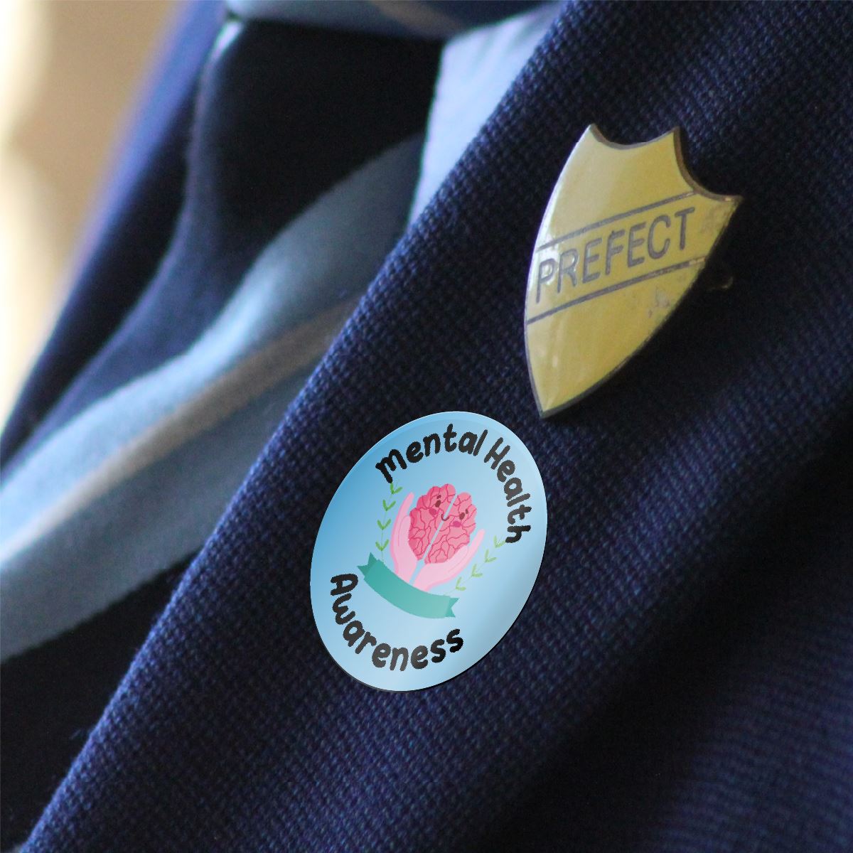 144 Mental Health Awareness 30mm Stickers for Nurses, School Teachers and Parents