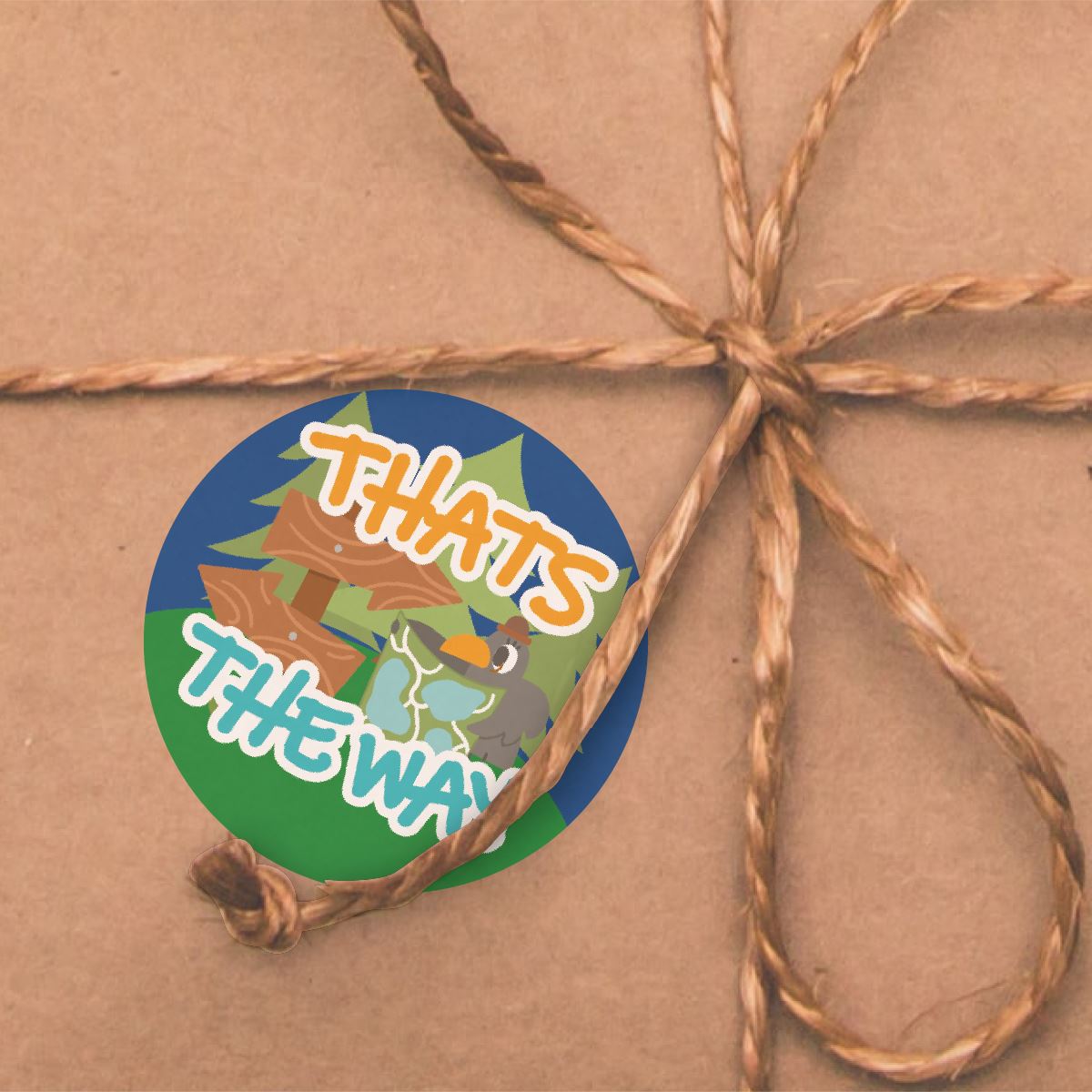 144 Camping Critter Praise Word Stickers - 30mm - Glossy Reward Stickers for Teachers & Parents