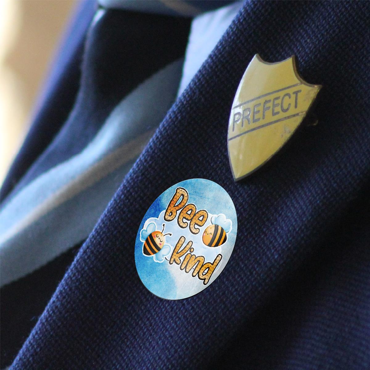 144 Bee Affirmations Reward Stickers 30mm Positivity Reward Stickers for Teachers or Parents